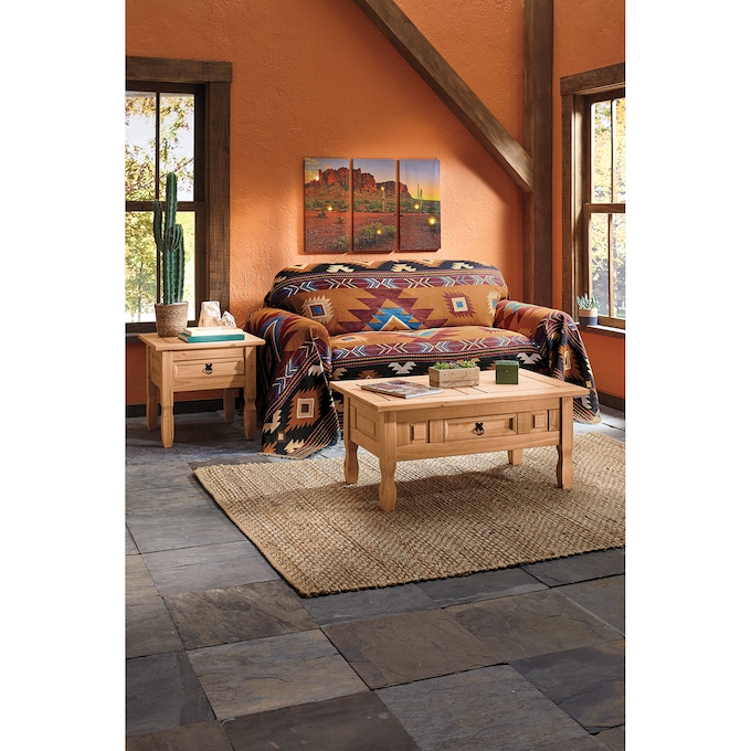 Pine Coffee Table, , large