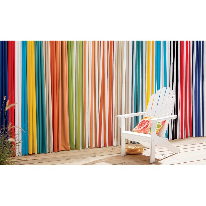 Indoor/Outdoor 96" Solid Grommet Panel, , large