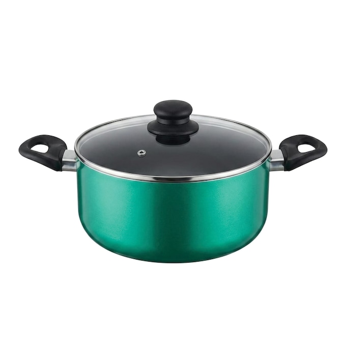 20-Piece Ceramic Metallic Cookware Set, Jade, large