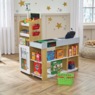 Country Supermarket Wooden Play Set with Cash Register, , large