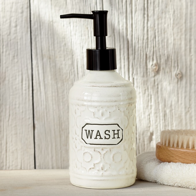 Wash Hand Soap Dispenser Country Door
