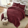 Color Connection Corduroy Down-Alternative Comforter Set, Pinot, large