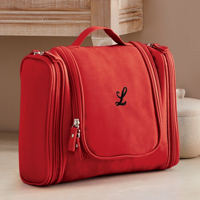 Personalized hanging toiletry bag for her online