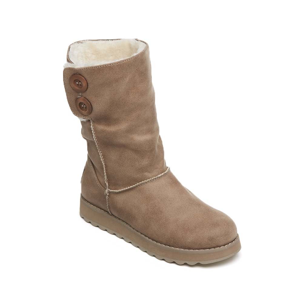 Skechers women's keepsakes big 2025 button slouch tall winter boot