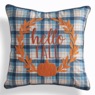 Hello Fall Plaid Accent Pillow, , large