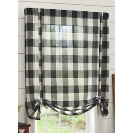 Buffalo Plaid Tie Shade, , large