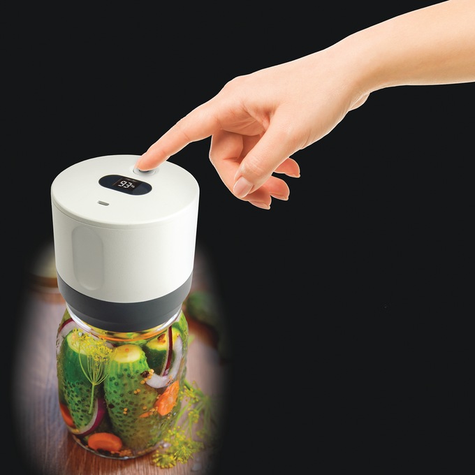 RoboSeal Rechargeable Mason Jar Sealer, , large