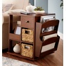 Admiral Rotating End Table with Storage, , large