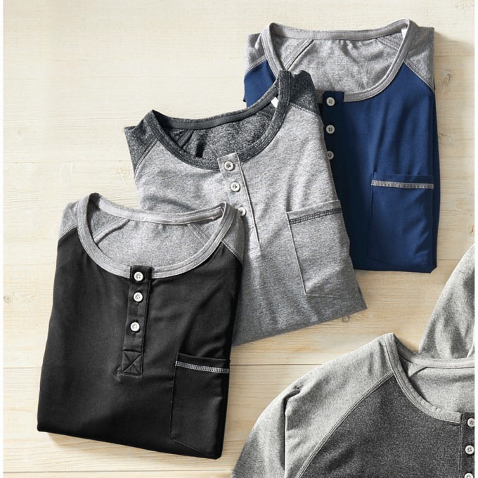3-Pack of Raglan Shirts, , large