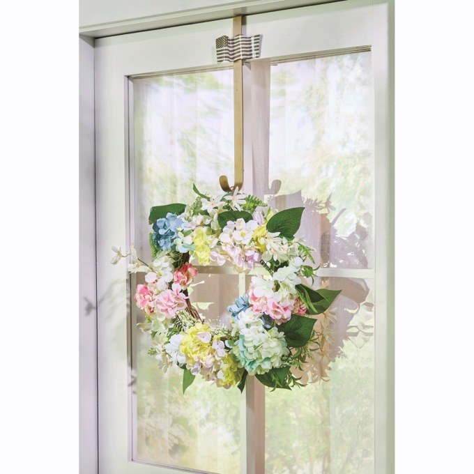 Decorative Metal Wreath Hanger, , large