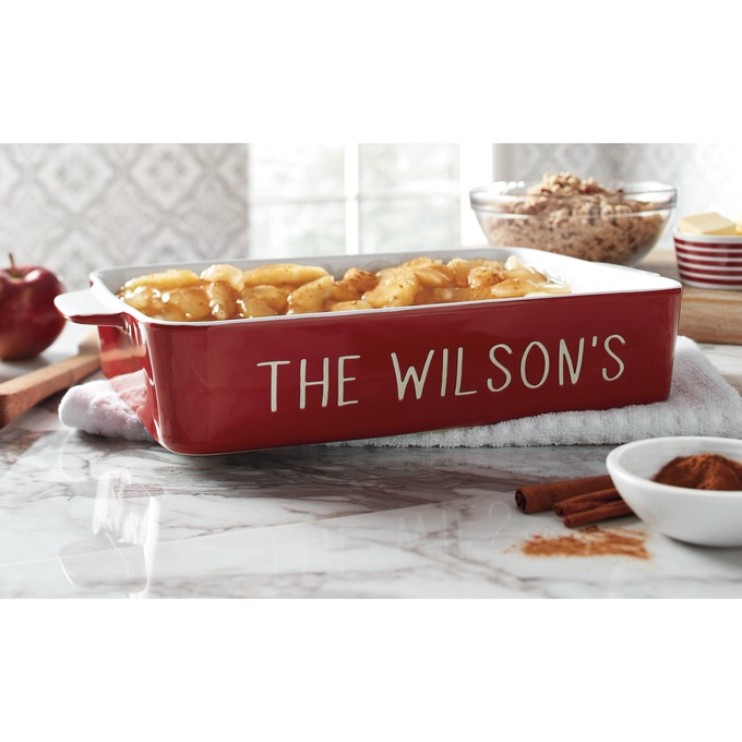 Rectangle Baker with Handles, , large