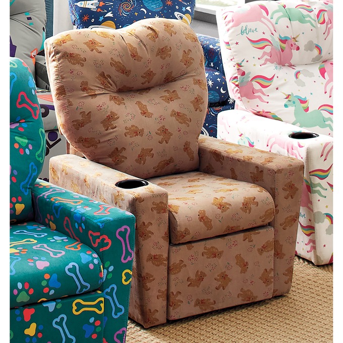 Child-Size Recliner, Bear, large