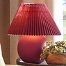 Colorful Bea Accent Ceramic Table Lamp with Pleated Shade, , large