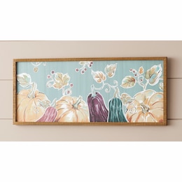 Jeweltone Pumpkin Wall Art, , large