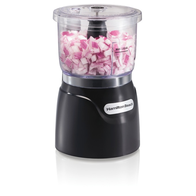 Hamilton Beach Stack & Press Food Chopper, , large