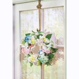 Decorative Metal Wreath Hanger, , large