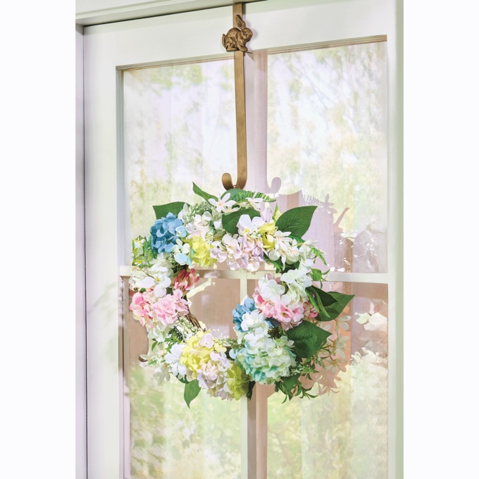 Decorative Metal Wreath Hanger, , large