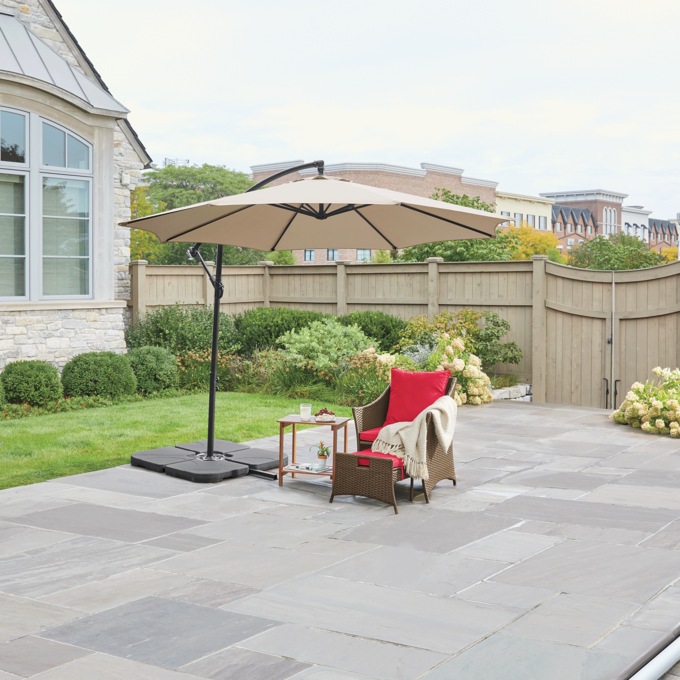 10' Offset Umbrella, , large