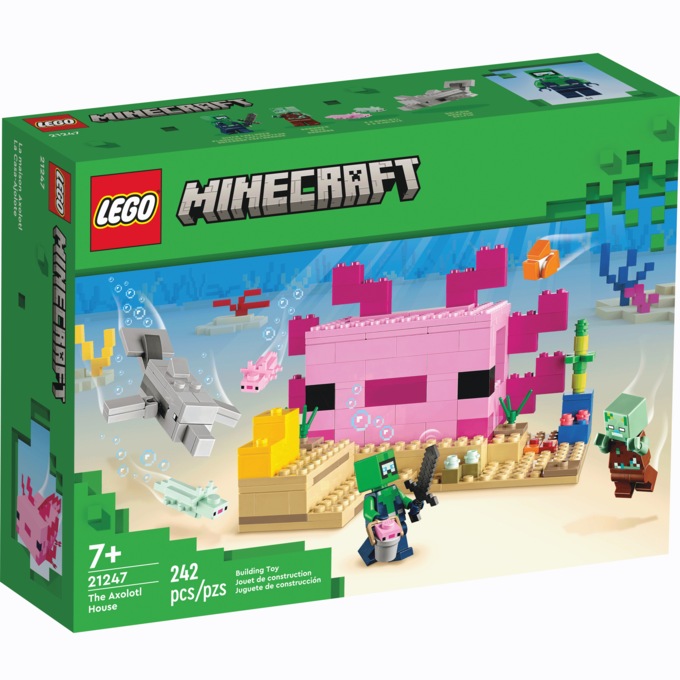 LEGO Minecraft The Axolotl House, , large