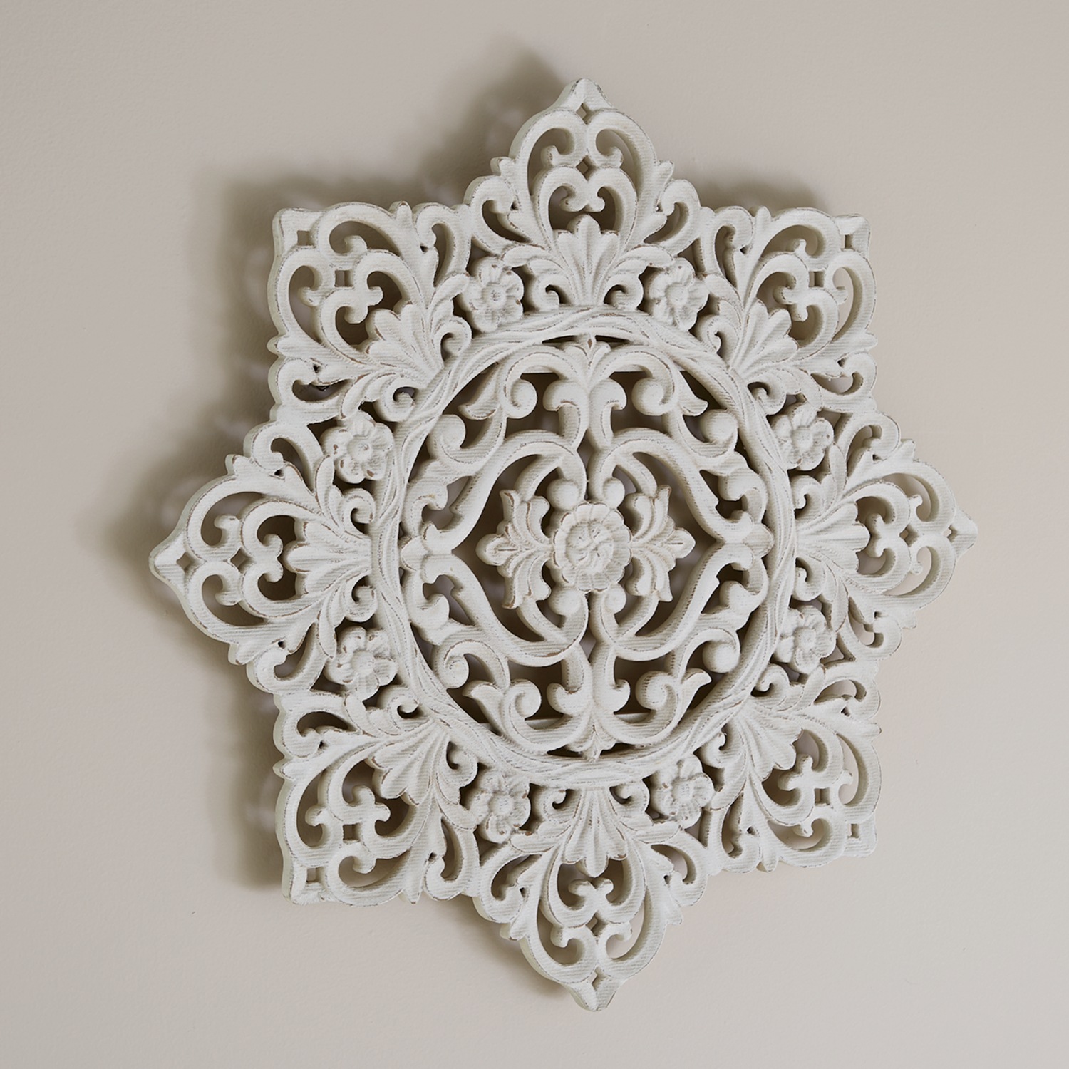Carved Floral Medallion Wall Art Country Door