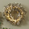 Lit Frosted Berry Garland, , large