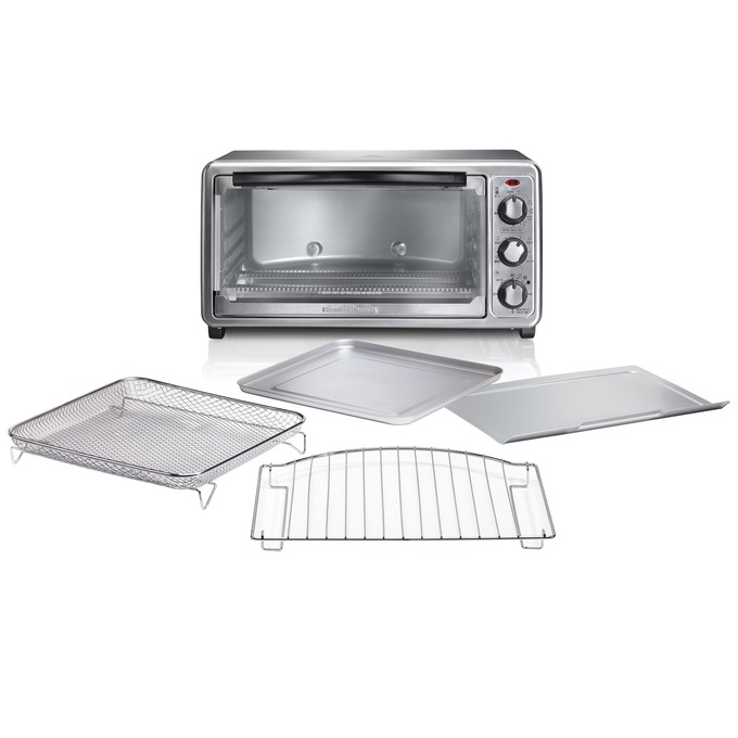 Hamilton Beach Sure-Crisp Stainless Steel Air Fryer Toaster Oven