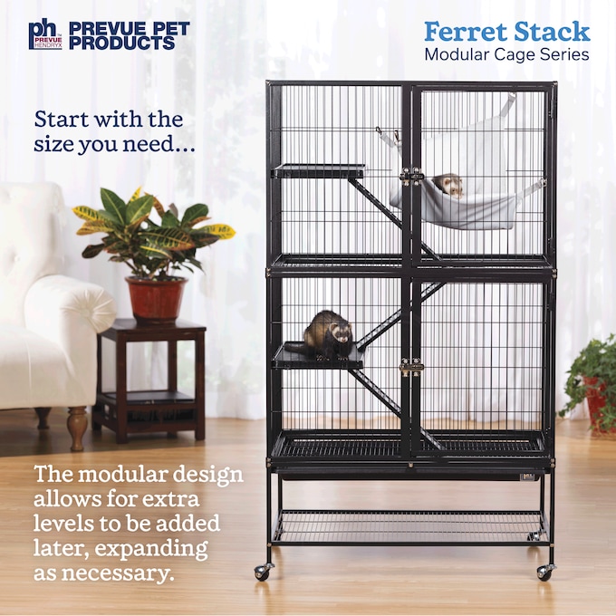 Prevue Pet Small Animal 2-Story Expandable Home, , large