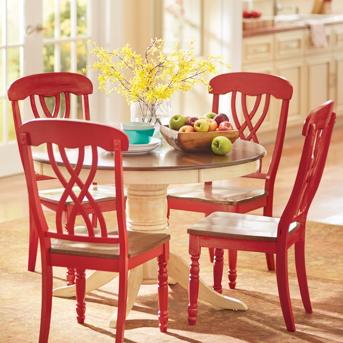 Set Of 2 Dining Chairs Country Door