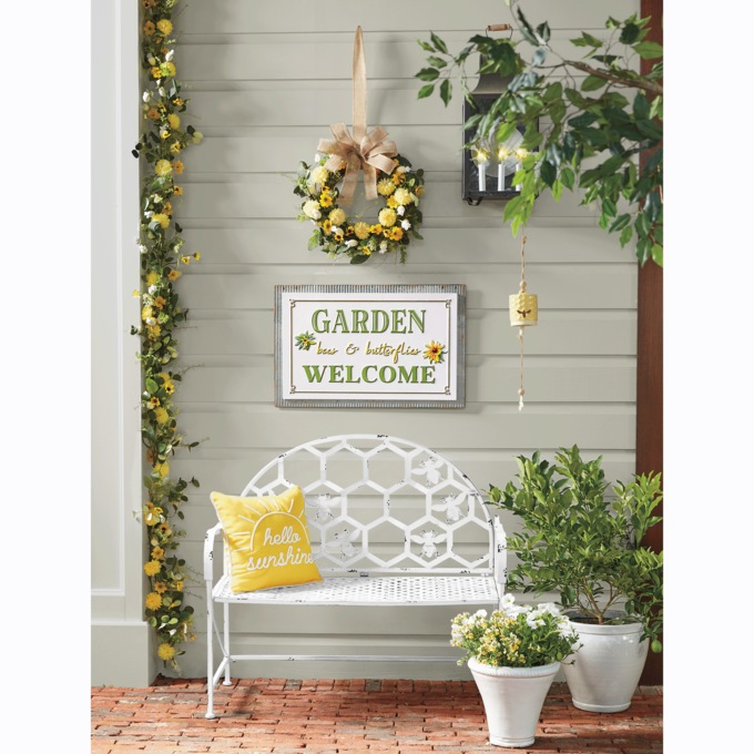 Garden Welcome Sign, , large