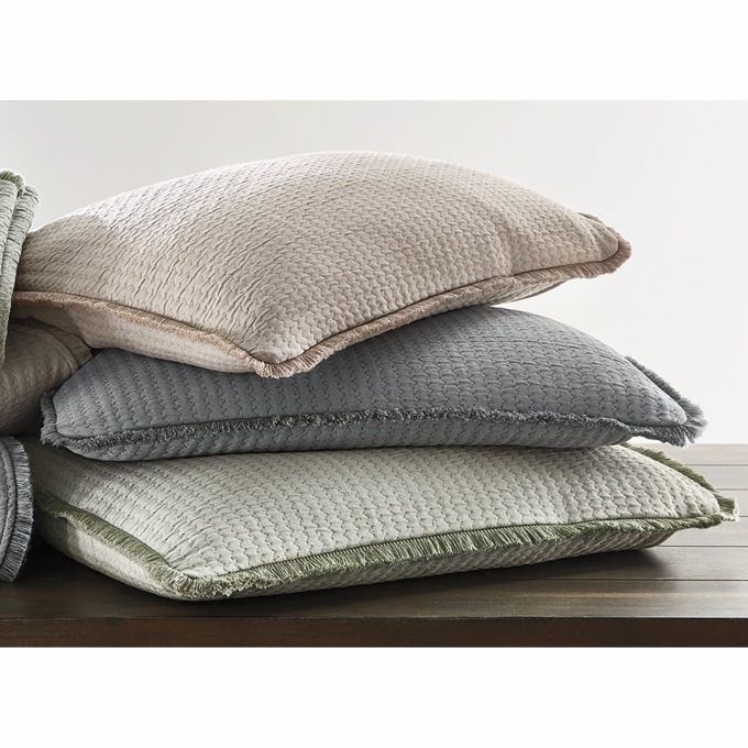 Atwood Matelass&eacute; Sham, Olive, large