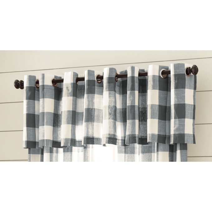 Buffalo Plaid Valance, , large
