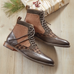 Stacy Adams Finnegan Wingtip Lace-Up Boot, , large