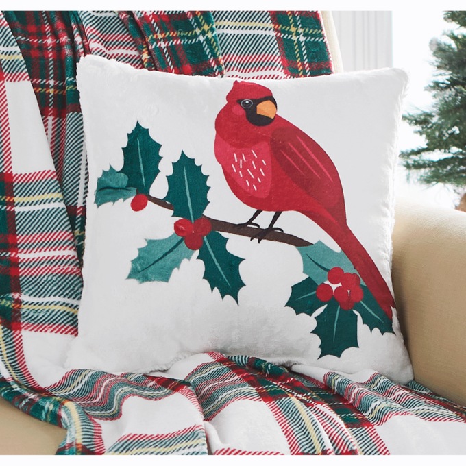 Novelty Plush Throw and Pillow Set, , large