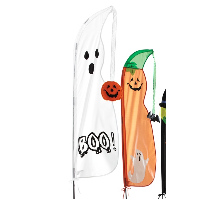 Outdoor Halloween Flag, , large