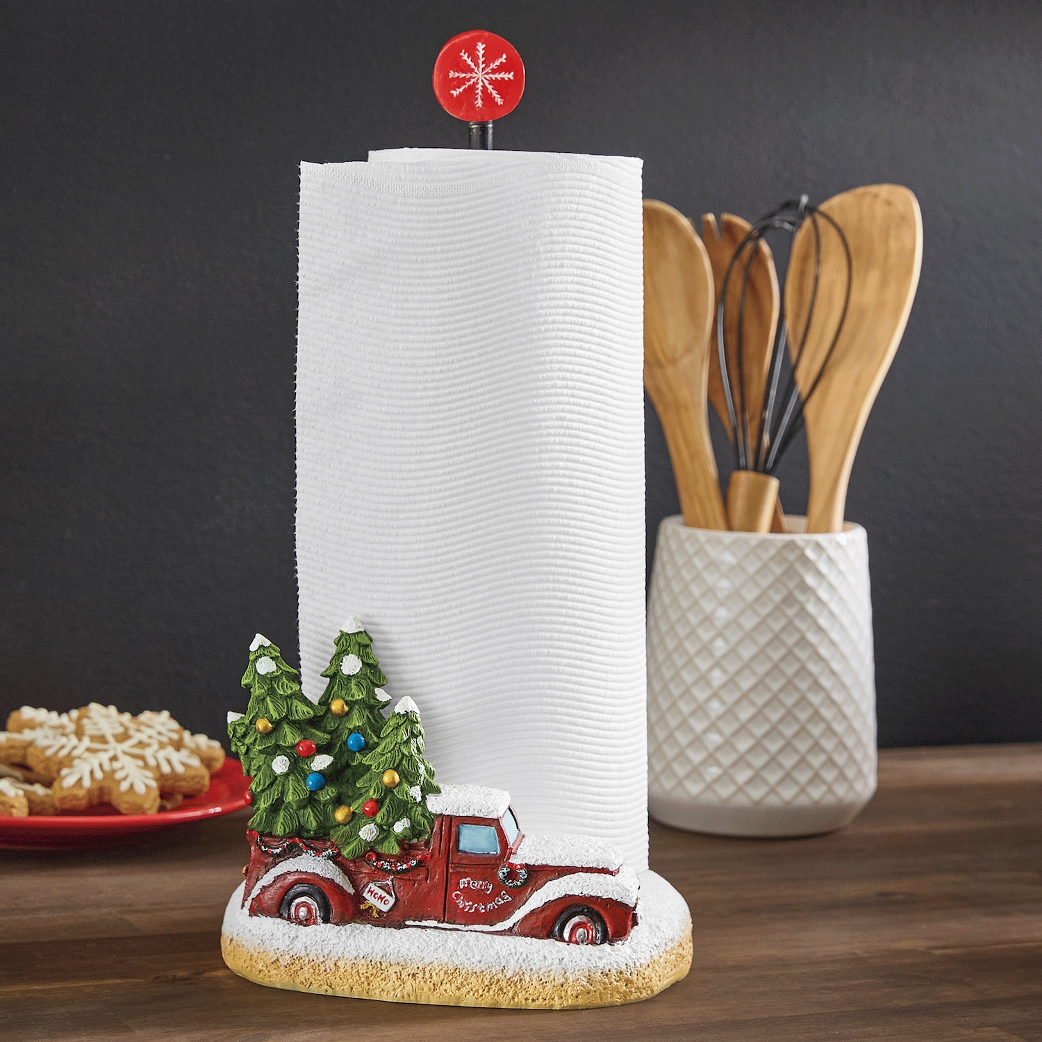 Holiday Paper Towel Holder | Country Door Holiday Paper Towel Holder | Country Door