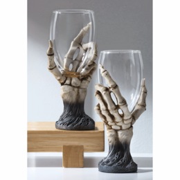 Skeleton Wine Glass, , large