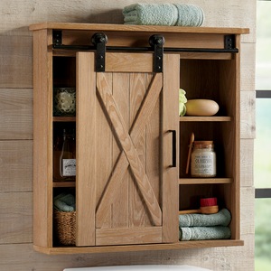 Barn Door Medicine Cabinet, , large