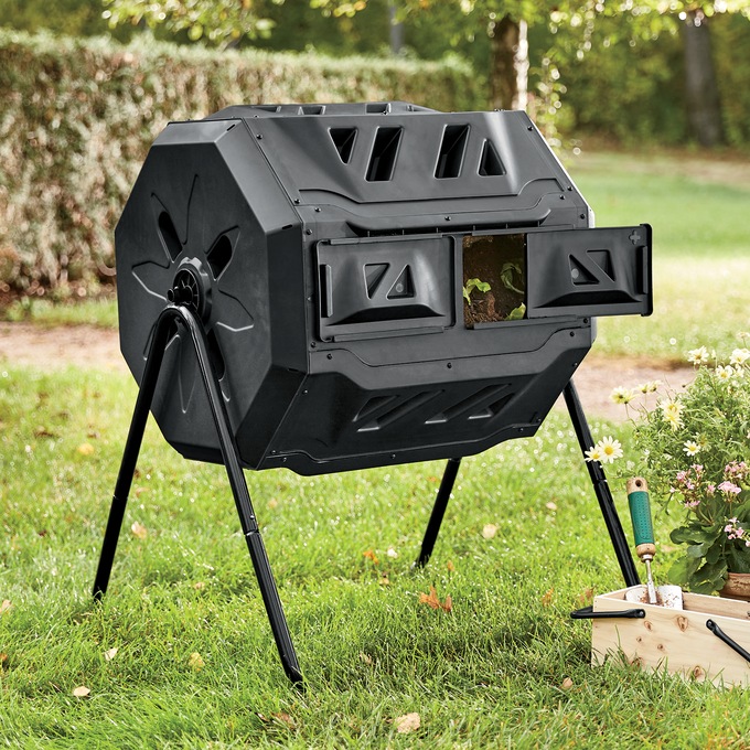 37-Gallon Tumbler Composter, , large