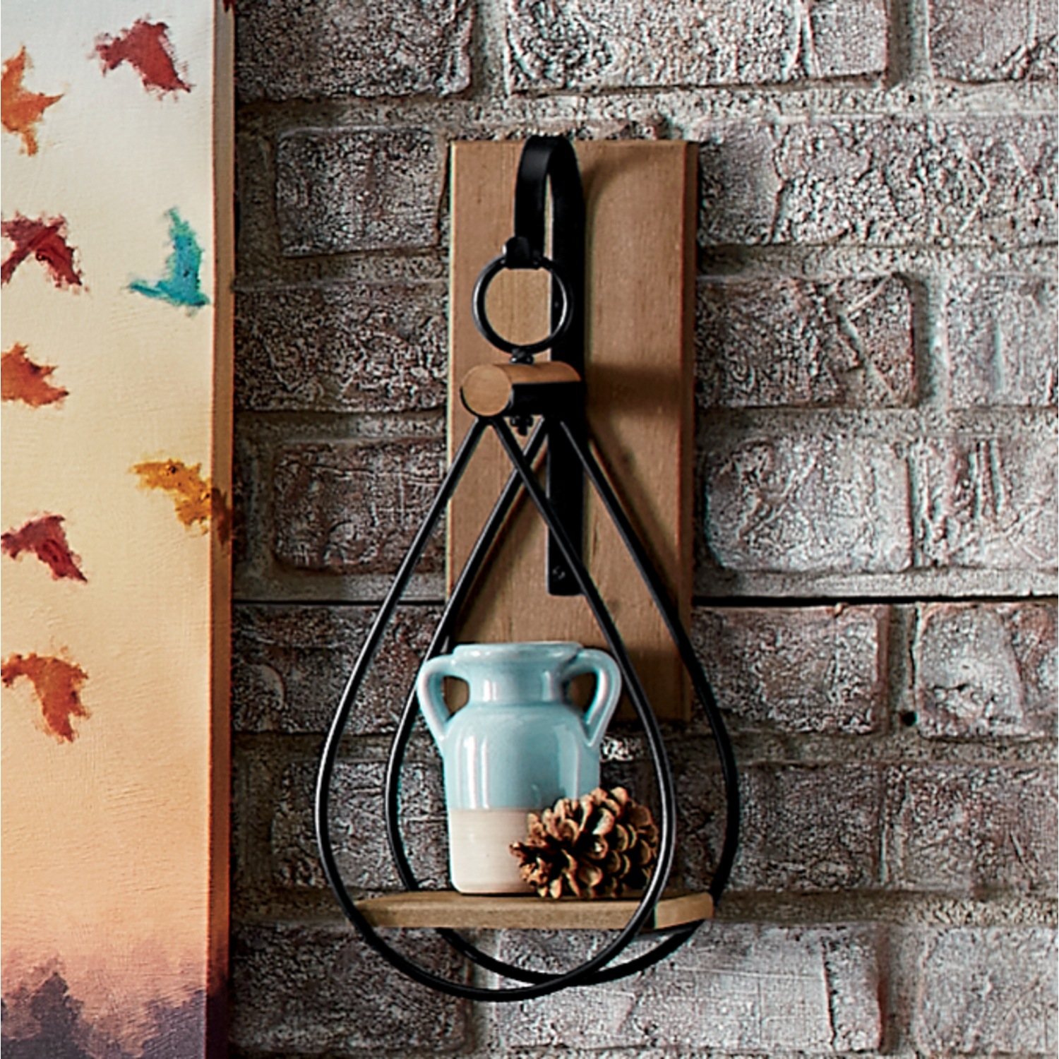 Tear Drop Wall Shelf Country Door