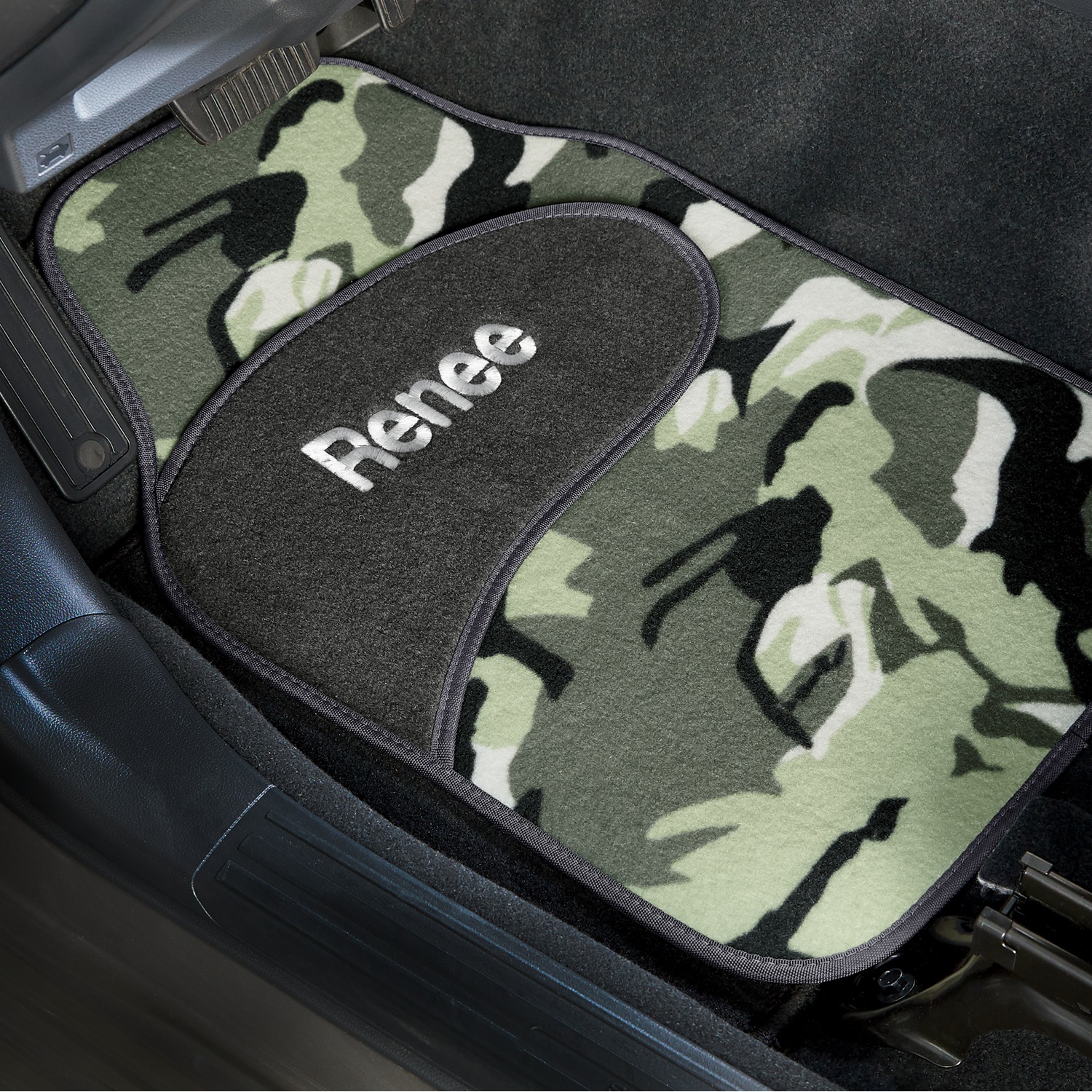 4Piece Personalized Car Mat Set Country Door