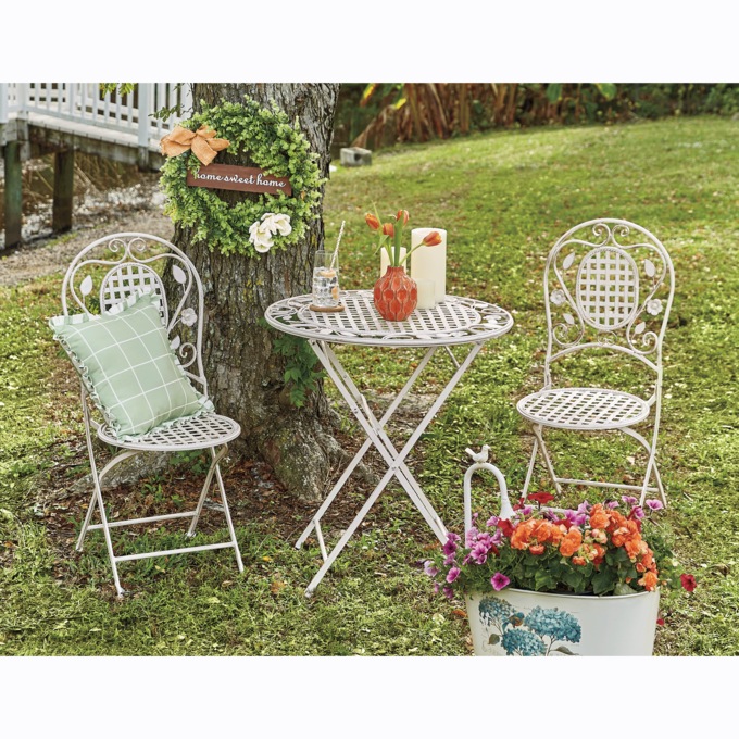 3-Piece Leaf & Lattice Bistro, , large