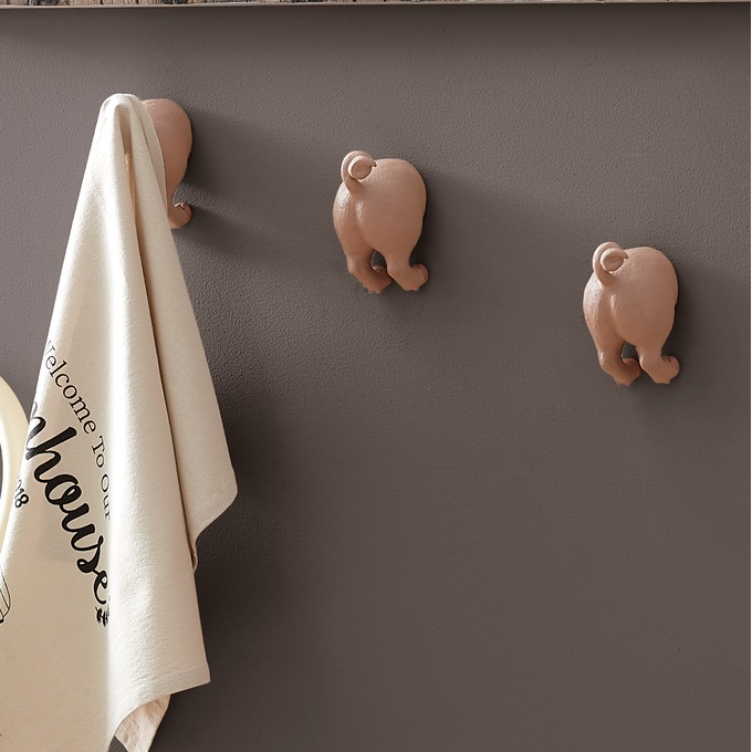 Set of 3 Animal Hooks Country Door