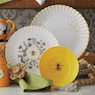 12-Piece Honeycomb Bee Melamine Dinnerware Set, , large