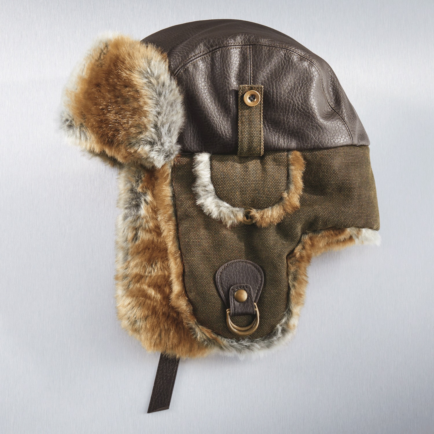 一番の贈り物 Faux-Fur Trapper Door Country | Hat 帽子