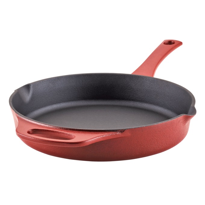 Rachael Ray Nitro Cast Iron 10" Skillet, , large