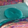 Boho Patchwork Decorative Pillow, , large