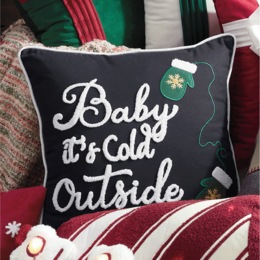 Baby It&#39;s Cold Outside Pillow, , large