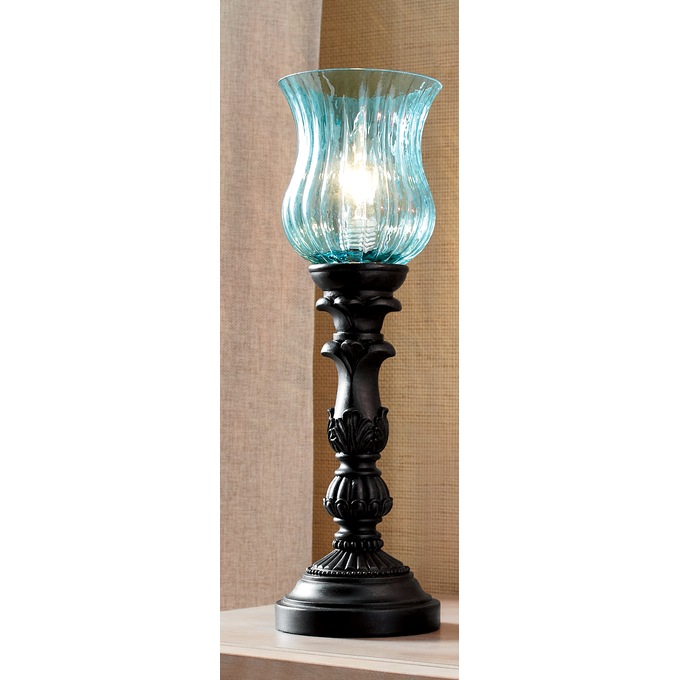 Colored Glass Accent Uplight, , large