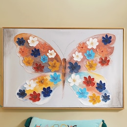 Spring Colors Butterfly Wall Art, , large