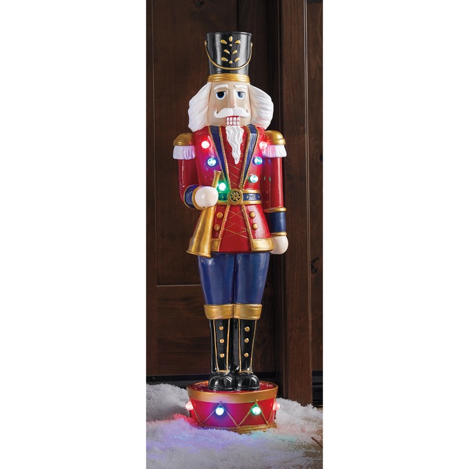Lit Nutcracker, , large